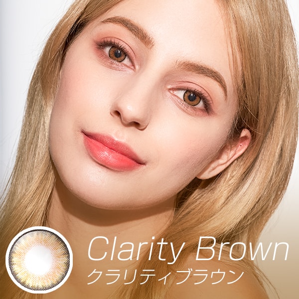 クラリティブラウン 度あり度なしカラコン通販vernis ヴェルニ